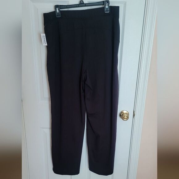 Old Navy NWTS Pull OnBlack Wide-Leg Pants Size XLT - Picture 2 of 4
